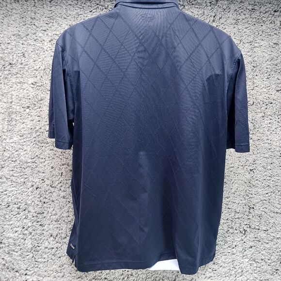 Champion Duo Dry Men's Large Golf Shirt/ Polo Shirt 3 Button. Blue.............. - Picture 4 of 11